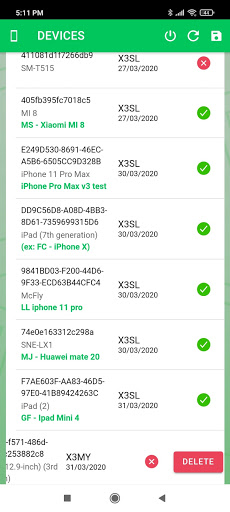 Device Manager Screen 3