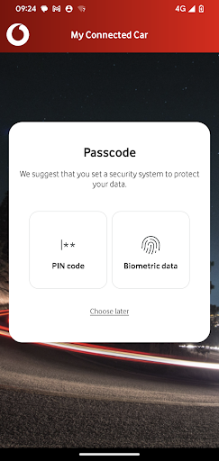 Android application My Connected Car screenshort