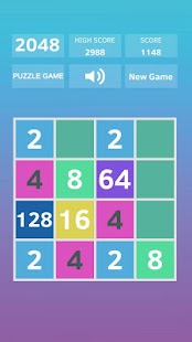 2048 - Снимак екрана игре Пуззле