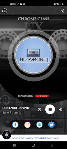 Radio Filarmonia Screen 2