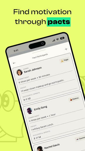 Screenshot of Fitness Pact: Get Fit Together