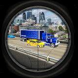 Sniper Traffic Shooter 3D  -  City Traffic Hunter icon