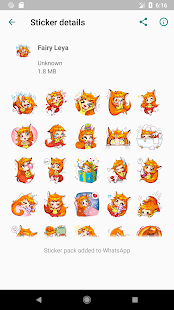 New WAStickerApps 😍 Girly Stickers For WhatsApp Screenshot