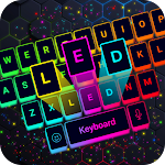 Cover Image of Descargar Teclado LED: Emoji, fuente, RGB  APK