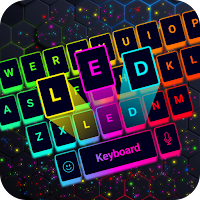 LED Lighting Keyboard - Emojis