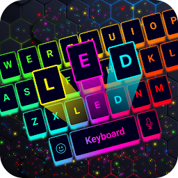 صورة رمز LED Keyboard: Colorful Backlit