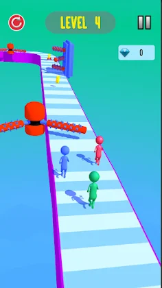 Fun Gold Run: 3D Race, Fun Rac - Screenshot 1