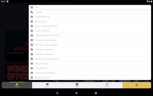 FIBA iRef Library screenshot 6