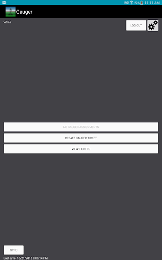 Gauger RtChex Screen 2