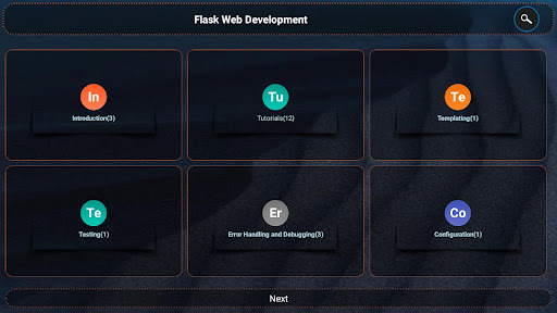 Screenshot of Flask Web Framework