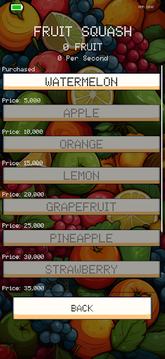 Fruit Squash Lite Screen 3