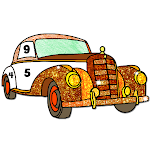 Classic Cars Paint by Number: Glitter + Color Book Apk