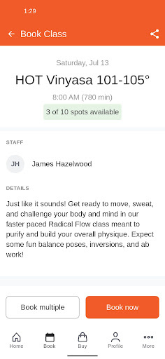 Hot Yoga Om Screen 3