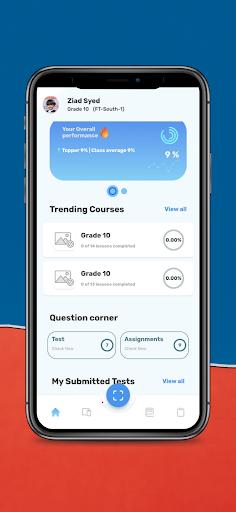 Android application School of India screenshort