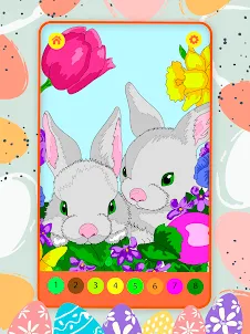 Honey Bunny Kids Coloring Book