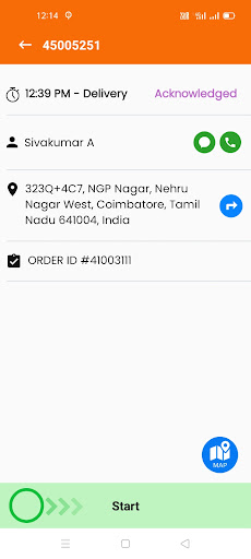 Kopa - Food Delivery App Screen 3