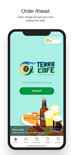 Android application Terra Cafe Brazil screenshort