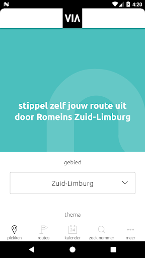 Android application Via Belgica screenshort
