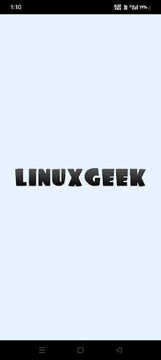 Android application LinuxGeek screenshort