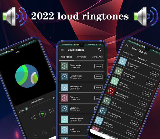 Android application Loud Ringtones screenshort