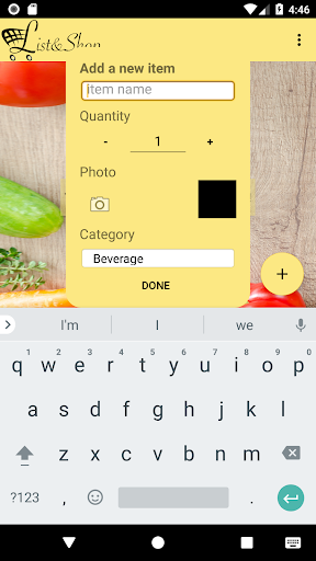 List&Shop - Your Shopping List Screen 3