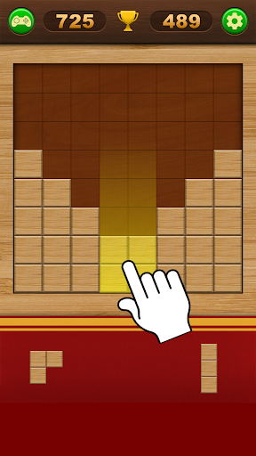 Android application Wood Block Puzzle screenshort