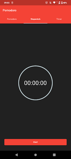 Pomodoro Screen 2