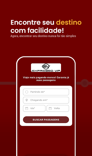 Android application Expresso Vip screenshort