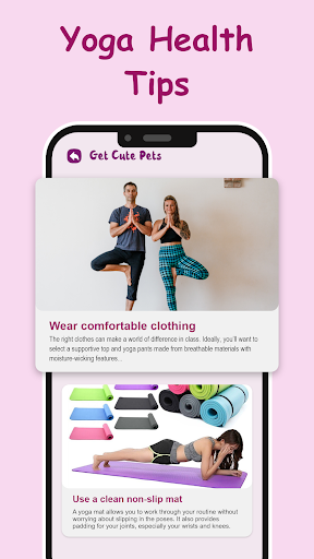 Screenshot of Yoga for kids workout