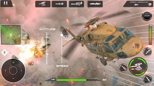 Gunship Battle Air Strike 3D