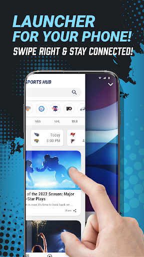 Android application SportsHub: Wallpapers Launcher screenshort