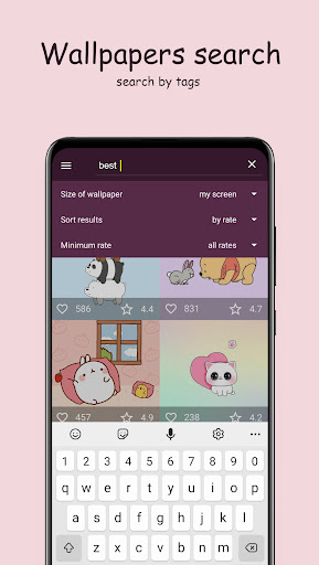 Cute Kawaii Wallpapers 4K Android Uygulaması Ekran Görüntüsü 3