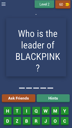 KPOP STAR QUIZ Screenshot