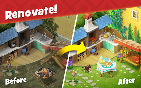 GARDENSCAPES MOD APK 6.6.2 (Unlimited Stars/Coins) 3