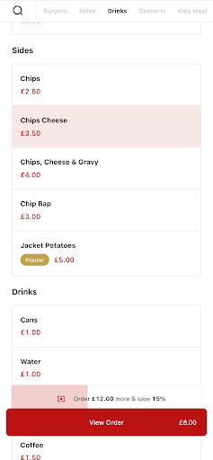 Charlies Kitchen Screen 3