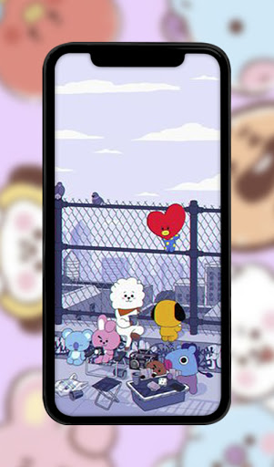 Cute BT21 Wallpaper Full HD Screenshot 4 - AppWisp.com