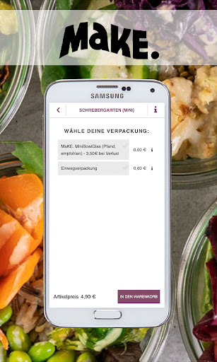 MaKE. Catering Screen 3