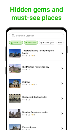 Dresden Tour Guide:SmartGuide Screen 3
