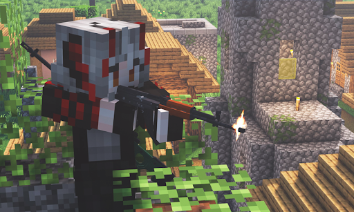Mod Guns for MCPE. Weapons mod Screen 2