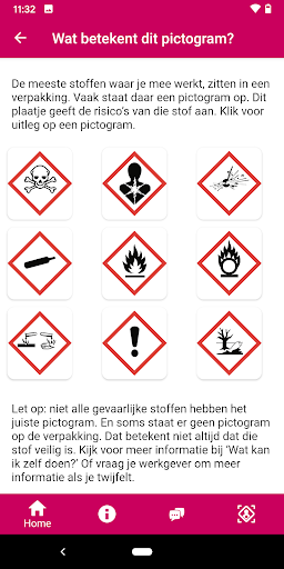 Stoffencheck Screen 2
