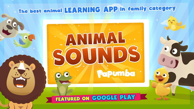 Animal Sounds by Papumba - (Android Apps) — AppAgg