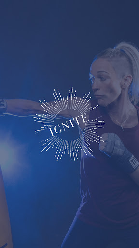 Android application Ignite Fitness and Kickboxing screenshort