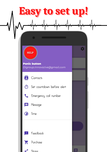 Panic button | SOS Safety App Screen 3