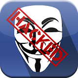 Hacker facebook password prank icon