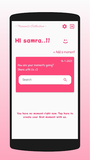 Moments Collection Screen 2