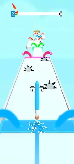 Paint Brush Race - Screenshot 2