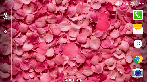 Android application 3D Rose Live Wallpaper screenshort