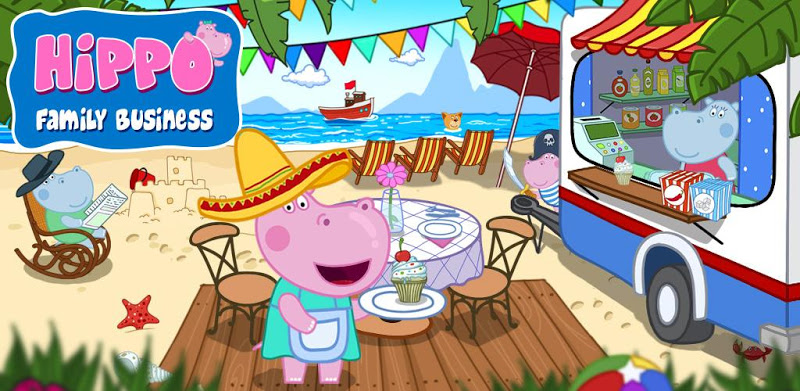 کافه Hippo: بازی آشپزی کودکان