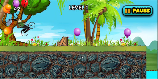 Jumping Balloons Bicycle Screen 3