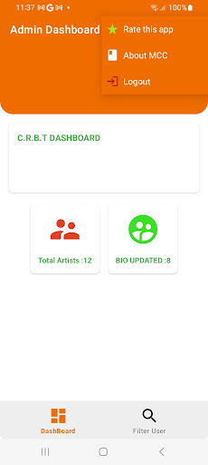 Android application C.R.B.T screenshort